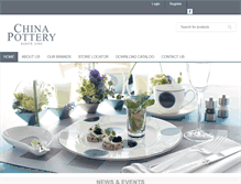 Tablet Screenshot of chinapottery.com.my